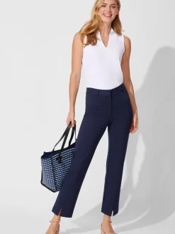 J.McLaughlin Aida Sleeveless Top White Best
