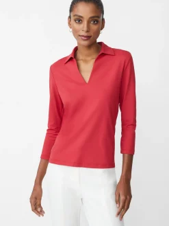 J.McLaughlin Aida 3/4 Sleeve Top FeteRed Online