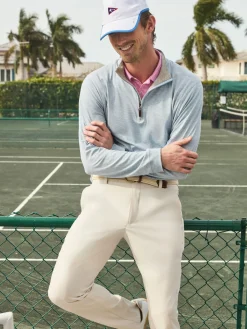 J.McLaughlin Akin Performance Pants Stone Hot
