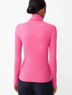 J.McLaughlin Arlette Turtleneck HeatherBlush Outlet