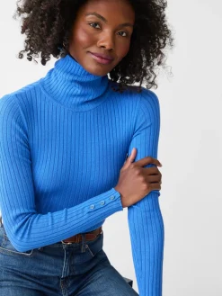 J.McLaughlin Arlette Turtleneck JMCBlue Fashion
