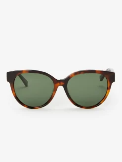 J.McLaughlin Aveleen Sunglasses in Tortoise Green/DarkBrown Outlet