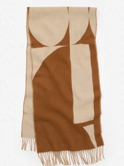 J.McLaughlin Barrow Scarf Camel/Latte Hot