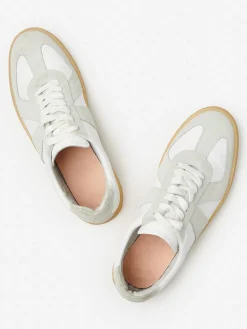 J.McLaughlin Cadet Trainers SuedeLatte Best