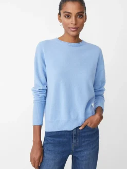 J.McLaughlin Caitie Cashmere Sweater SoftBlue New