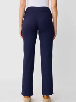 J.McLaughlin Carmel Pants in Riptide Jacquard Navy Online