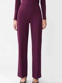J.McLaughlin Carter Pants Burgundy Hot