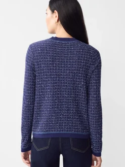 J.McLaughlin Cecille Cardigan Denim Hot