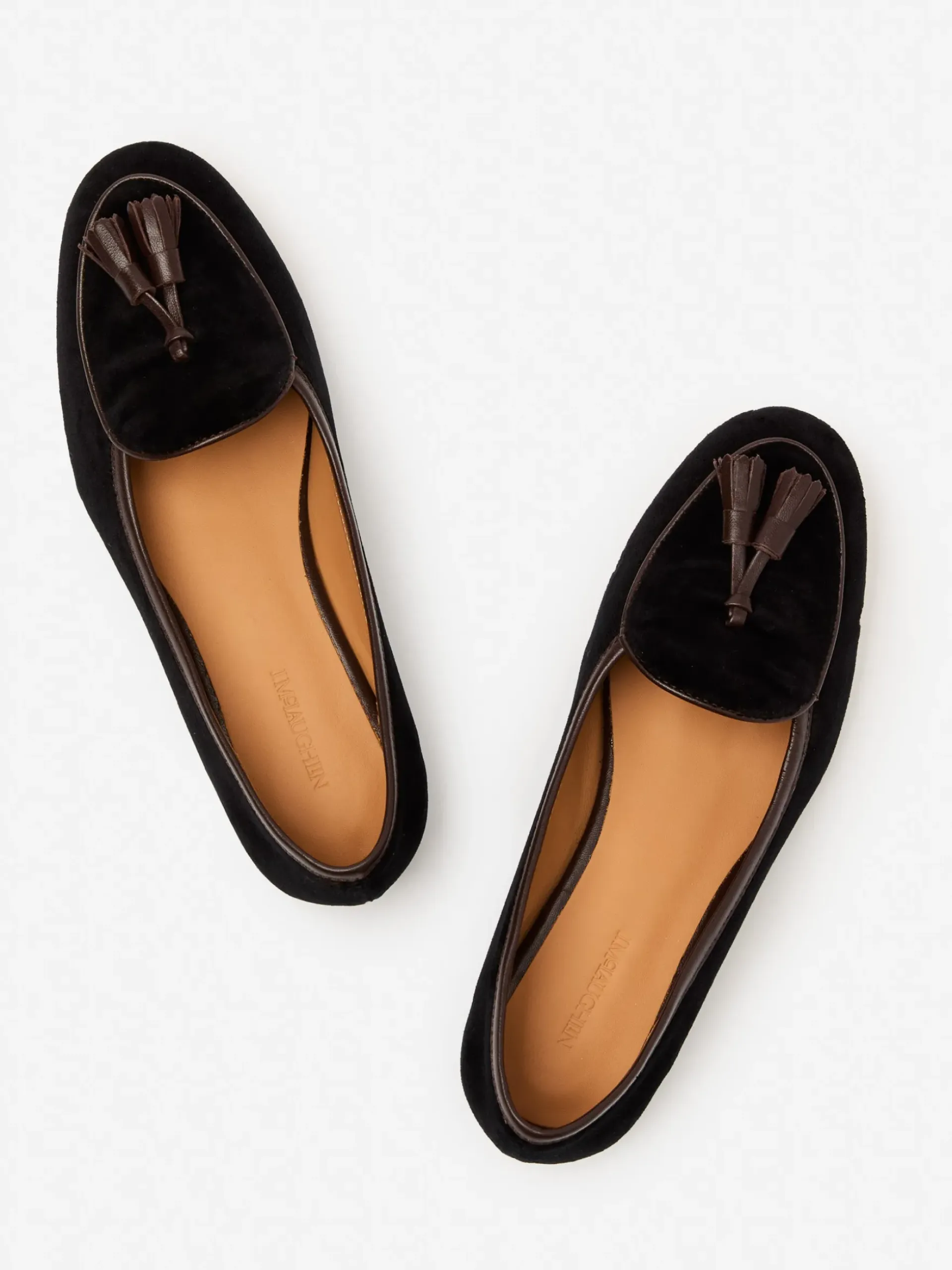 J.McLaughlin Cecily Velvet Loafers Black Best