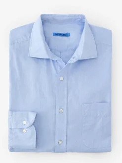 J.McLaughlin Club Classic Fit Shirt Blue Fashion