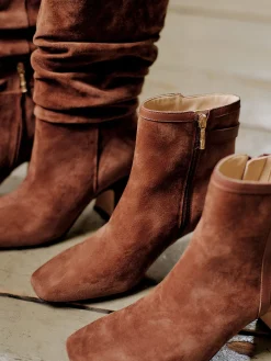 J.McLaughlin Cora Suede Boots ToastedCoconut Hot