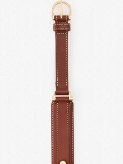 J.McLaughlin Danica Leather Belt Cognac Sale