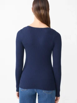 J.McLaughlin Della Sweater Navy Sale