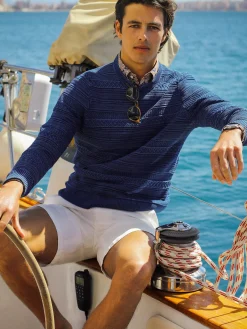 J.McLaughlin Dennis Sweater Indigo Best