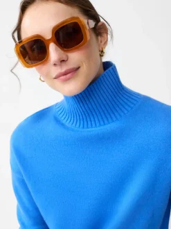 J.McLaughlin Dina Cashmere Turtleneck JMCBlue Outlet