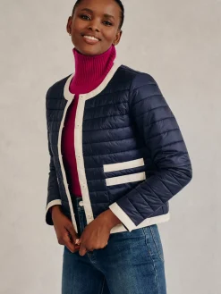 J.McLaughlin Eva Puffer Jacket DarkNavy Discount