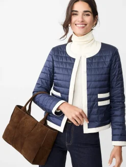 J.McLaughlin Eva Puffer Jacket DarkNavy Discount