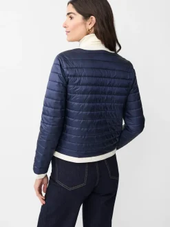 J.McLaughlin Eva Puffer Jacket DarkNavy Discount