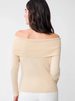 J.McLaughlin Evrima Sweater HeatherOatmeal Best