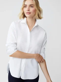 J.McLaughlin Finn Shirt White Sale