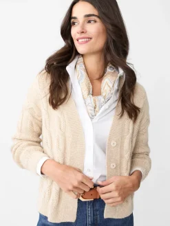J.McLaughlin Gayle Cardigan HeatherOatmeal Sale