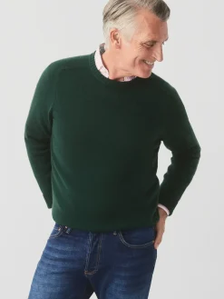J.McLaughlin Gordon Cashmere Sweater BottleGreen Best