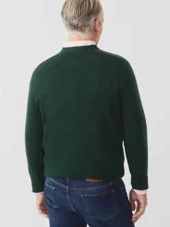 J.McLaughlin Gordon Cashmere Sweater BottleGreen Best