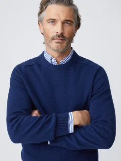 J.McLaughlin Gordon Cashmere Sweater ClassicNavy Discount