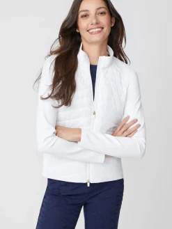 J.McLaughlin Grayer Jacket White Hot
