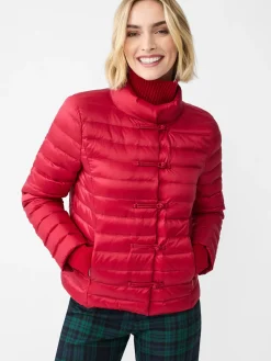 J.McLaughlin Hayes Puffer Jacket FeteRed Best