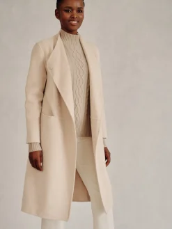 J.McLaughlin Iryna Wool Coat Sand Online