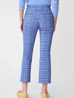 J.McLaughlin Ivy Pants in Layered Lines Navy/Blue New