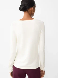 J.McLaughlin Jamey Sweater EgretWhite Sale