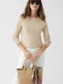 J.McLaughlin Jamey Sweater HeatherOatmeal Discount