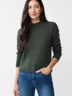 J.McLaughlin Jill Mohair Sweater DarkOlive Fashion