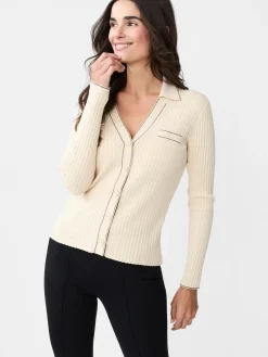 J.McLaughlin Laine Cardigan HeatherOatmeal Clearance