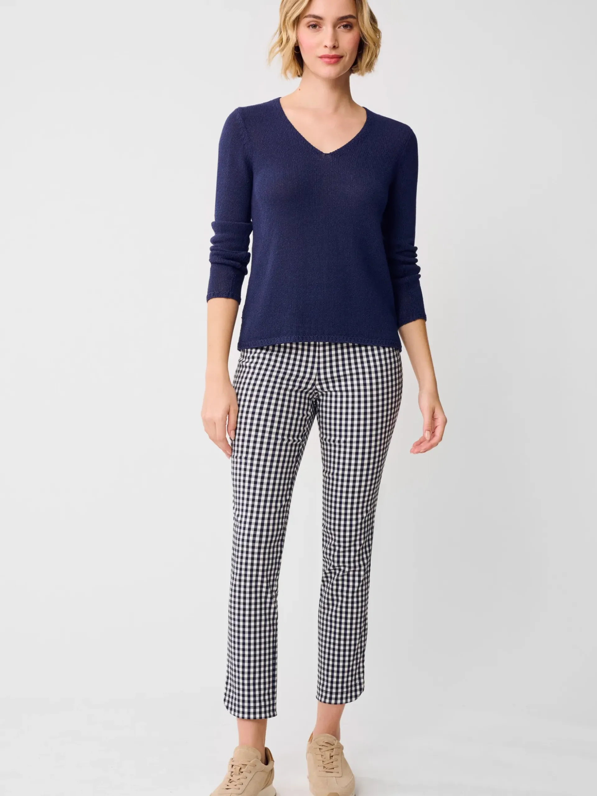 J.McLaughlin Ludlow Sweater Navy Clearance