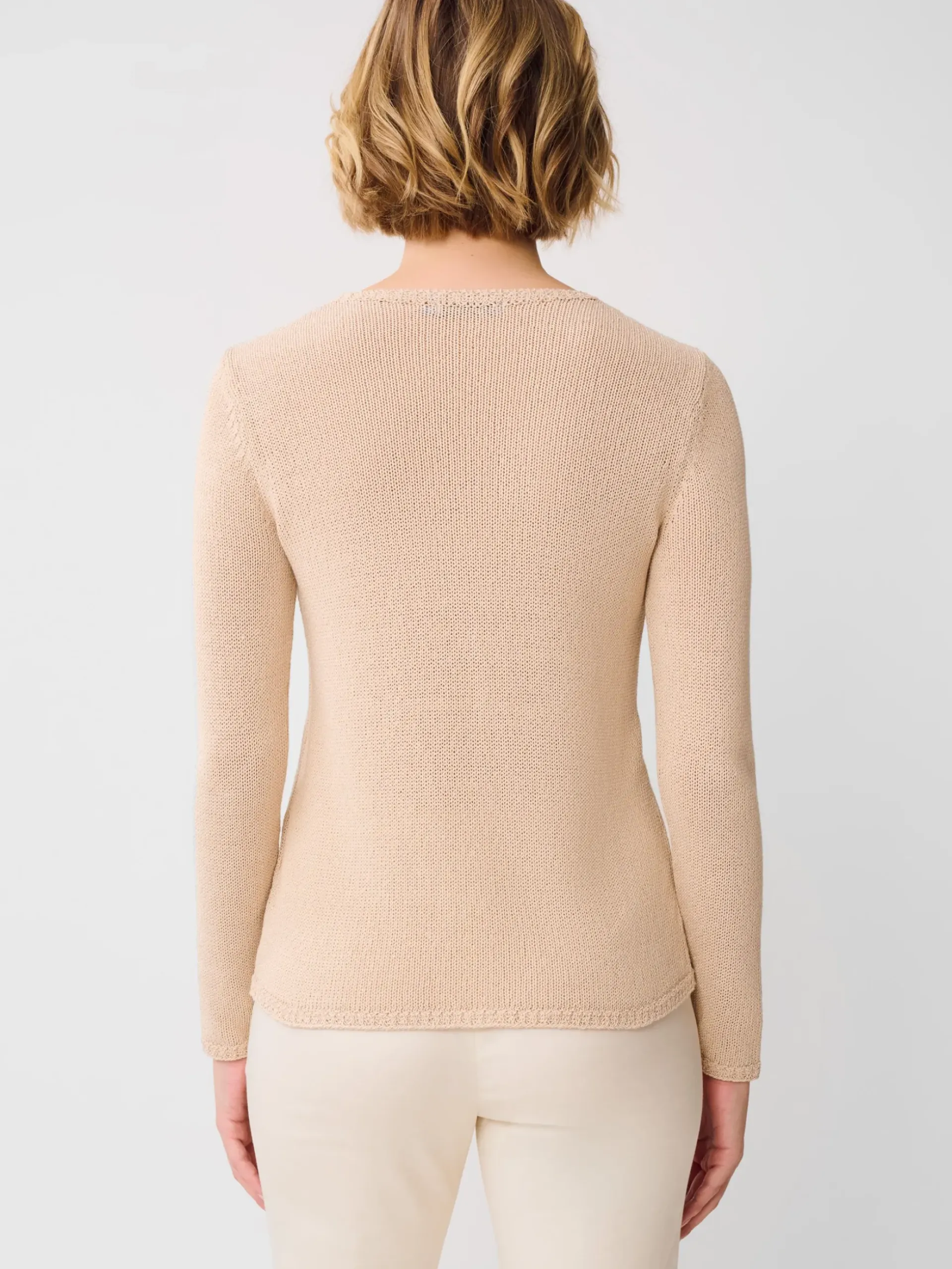 J.McLaughlin Ludlow Sweater Sand Hot