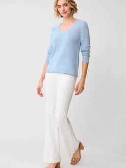 J.McLaughlin Ludlow Sweater LightBlue Hot