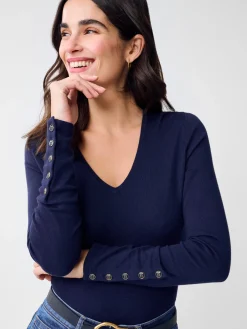 J.McLaughlin Marnie Sweater Navy Hot