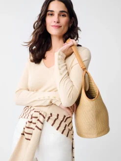 J.McLaughlin Marnie Sweater HeatherOatmeal Discount