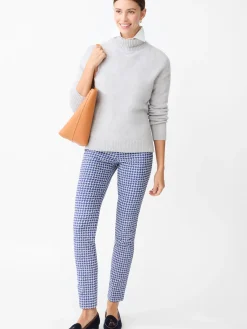 J.McLaughlin Masie Pants in Neo Sugar Cane DeepBlue/OffWhite Online