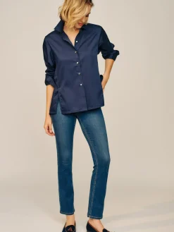 J.McLaughlin Milburn Jeans DarkBlue Fashion