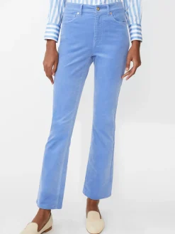 J.McLaughlin Milburn Velvet Jeans MidBlue Sale