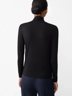 J.McLaughlin Nadia Turtleneck Black Discount