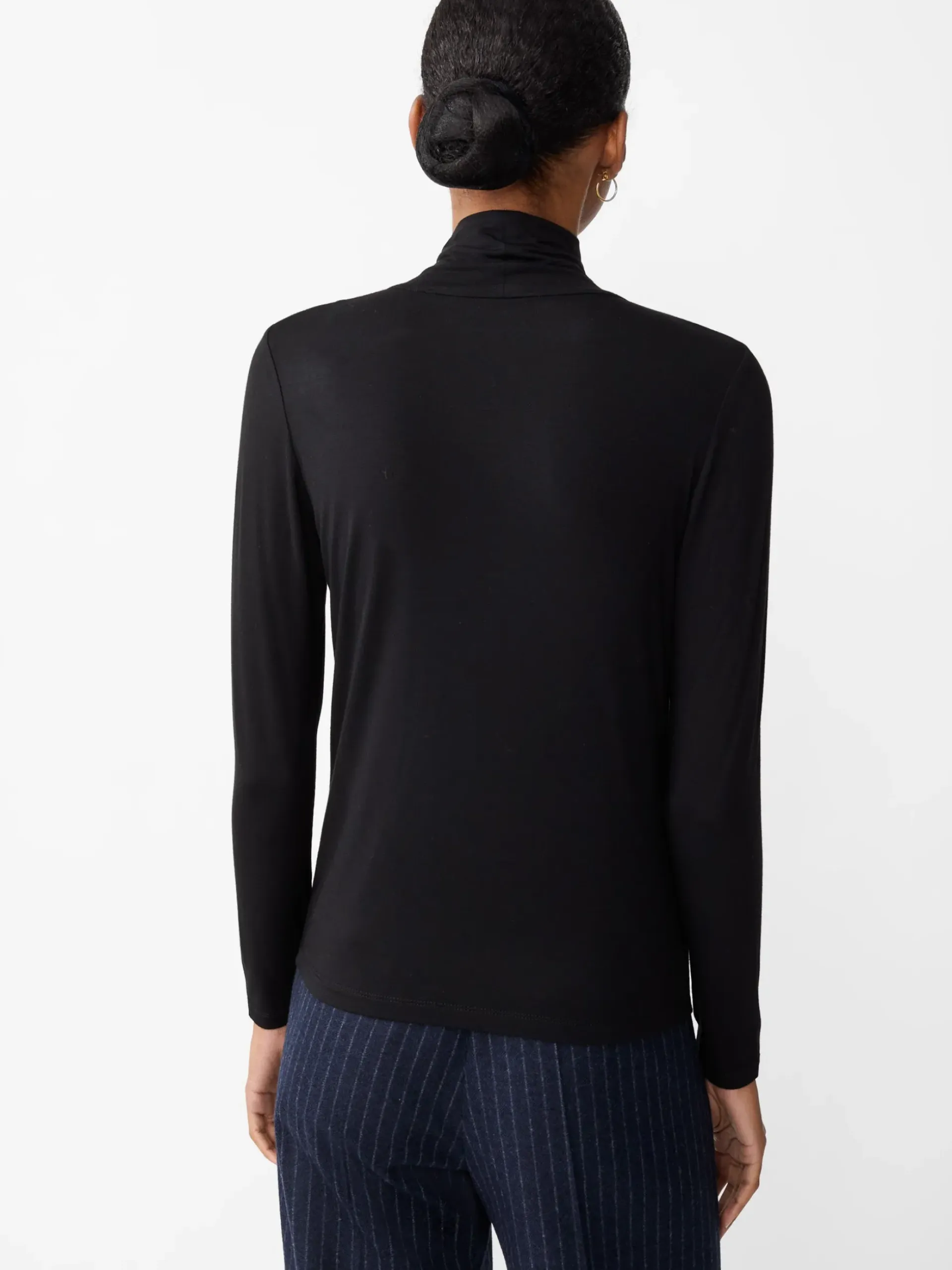 J.McLaughlin Nadia Turtleneck Black Discount