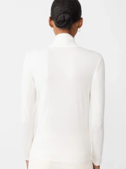 J.McLaughlin Nadia Turtleneck OffWhite Fashion