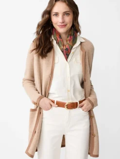 J.McLaughlin Nan Cardigan Camel/Tan Clearance