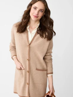 J.McLaughlin Nan Cardigan Camel/Tan Clearance
