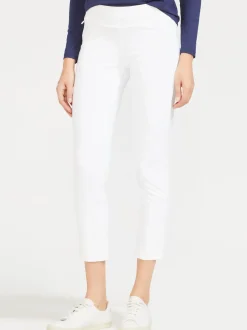 J.McLaughlin Newport Capri Pants White Best